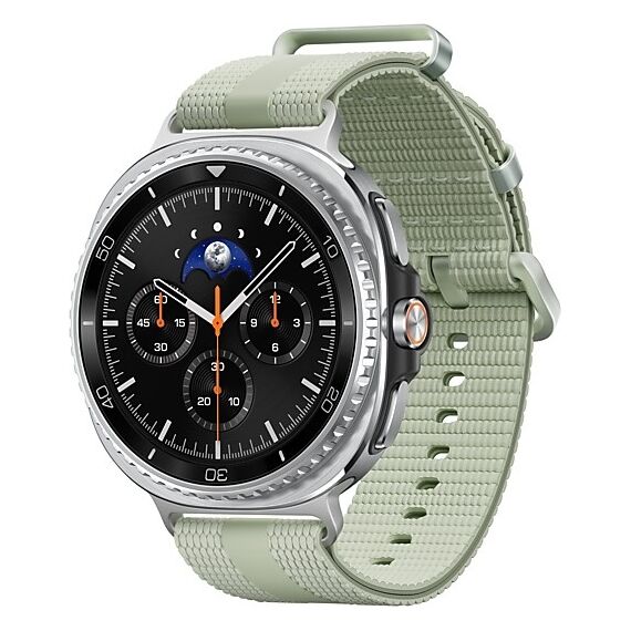 Galaxy Watch8 Classic | 46 мм | Black | Athleisure/Sage | S/M, Размер: 46 мм, Цвет: Black, Тип ремешка: Athleisure, Цвет ремешка: Sage, Размер ремешка: S/M, Подключение часов: Bluetooth / Wi-Fi